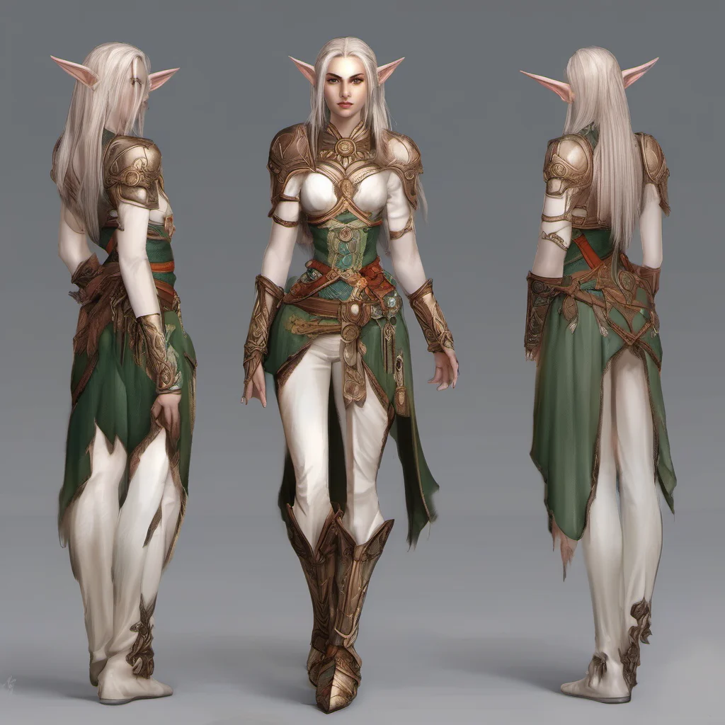 aihigh elf fantasy female good looking trending fantastic 1