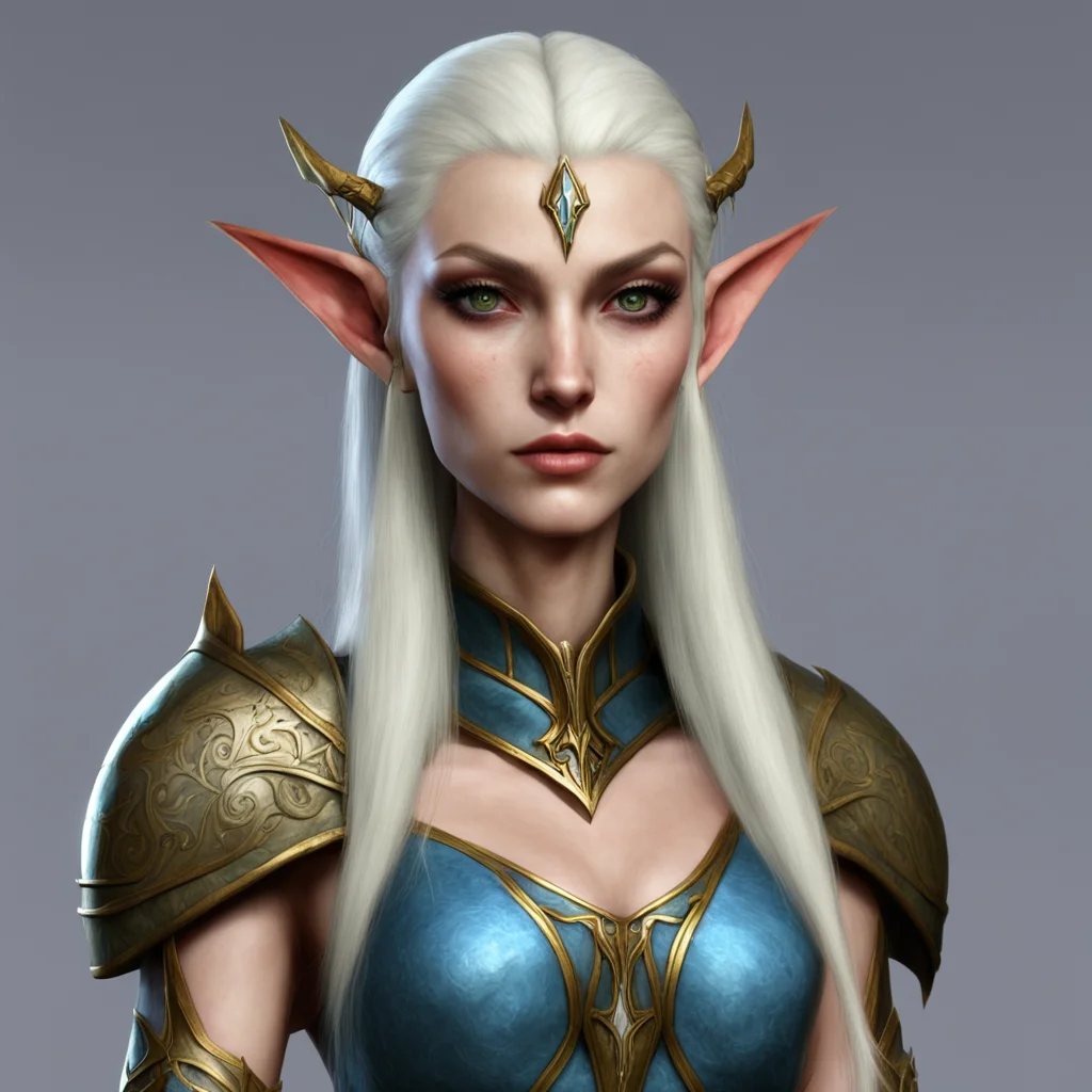 aihigh elf female good looking trending fantastic 1