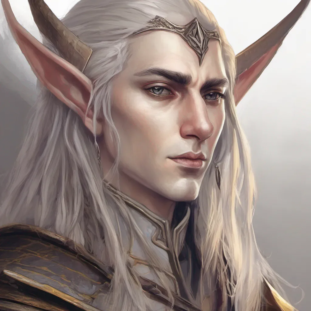 aihigh elf portrait
