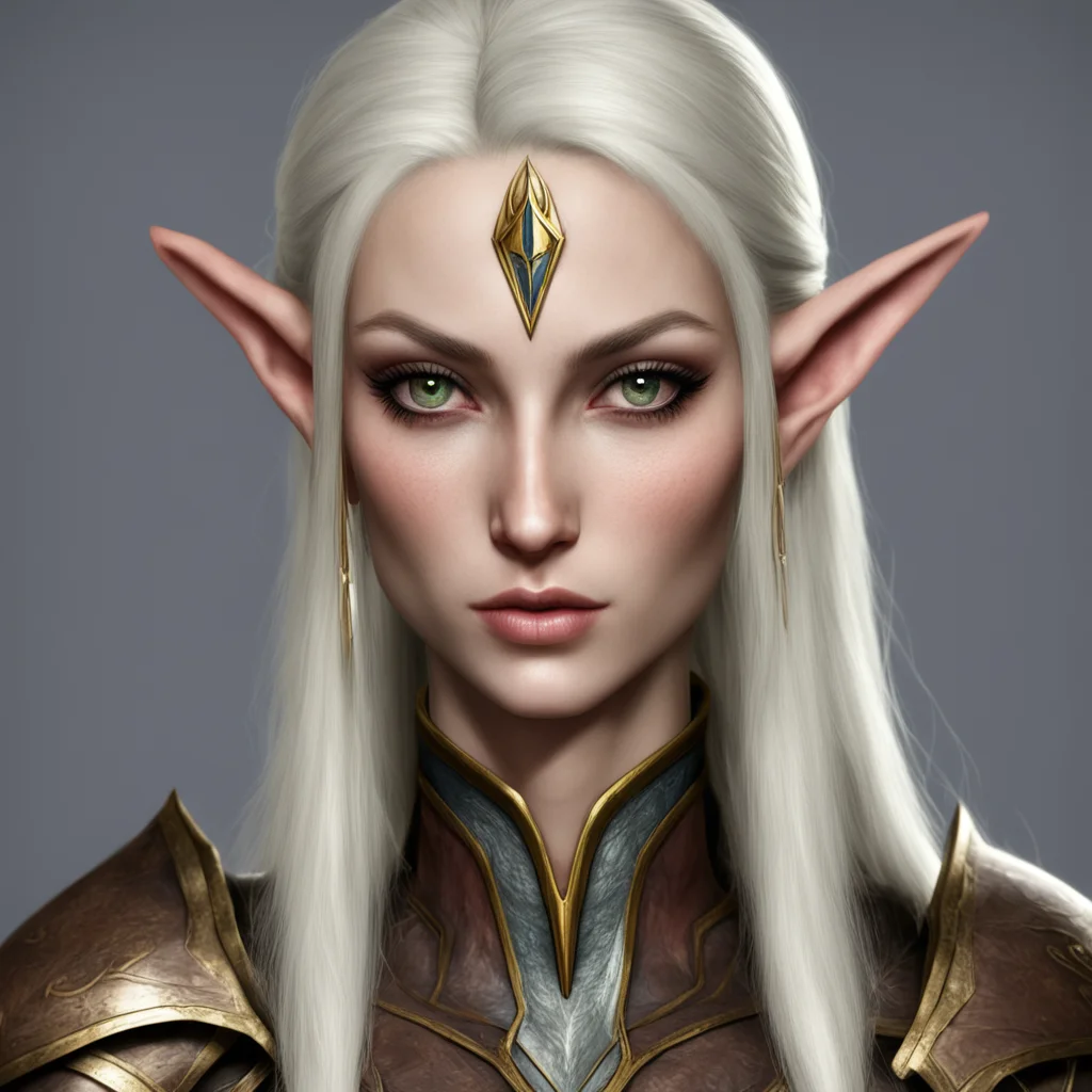 aihigh elf potrait fanatsy female good looking trending fantastic 1