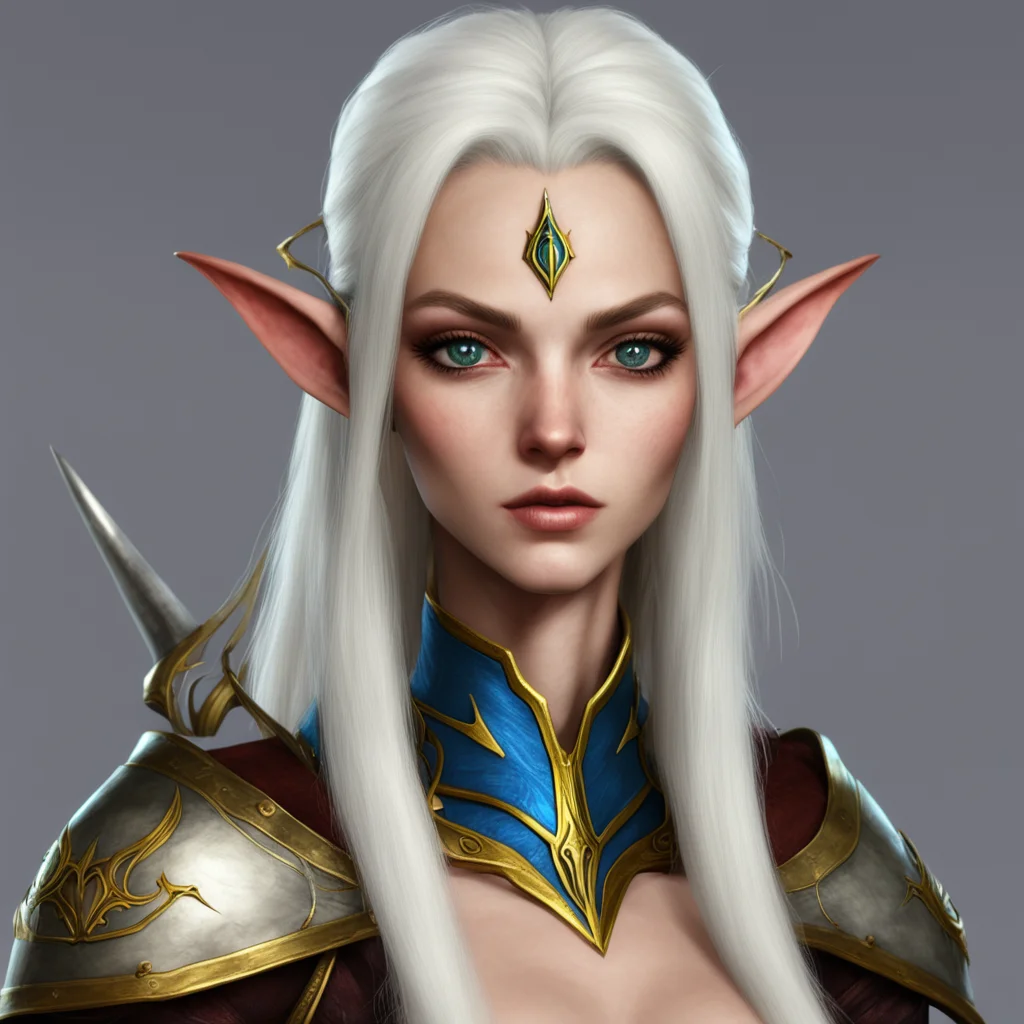 aihigh elf potrait fanatsy female