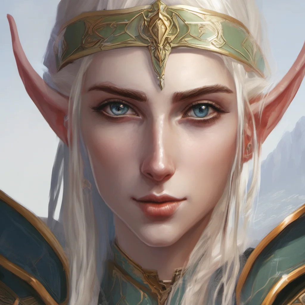high elf potrait