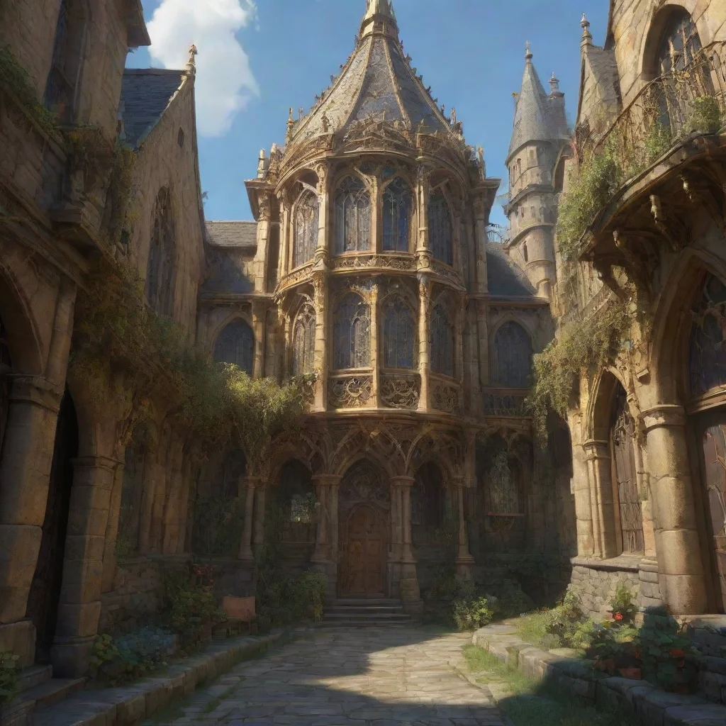 aihighly detailed golden gothic artstation fantasy ghibli 