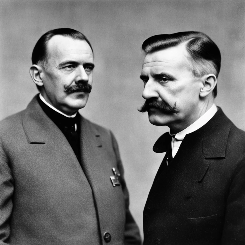 aihitler with friedrich nietzsche