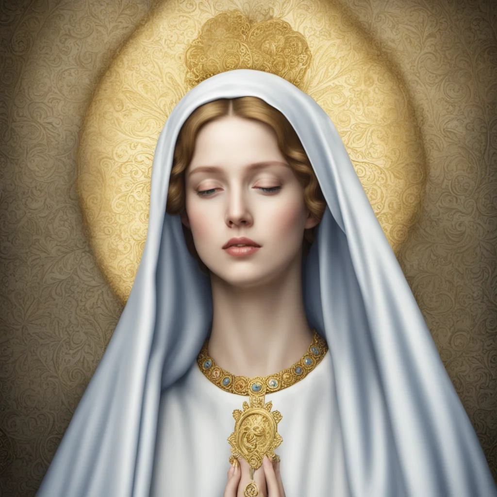 holy mary amazing awesome portrait 2