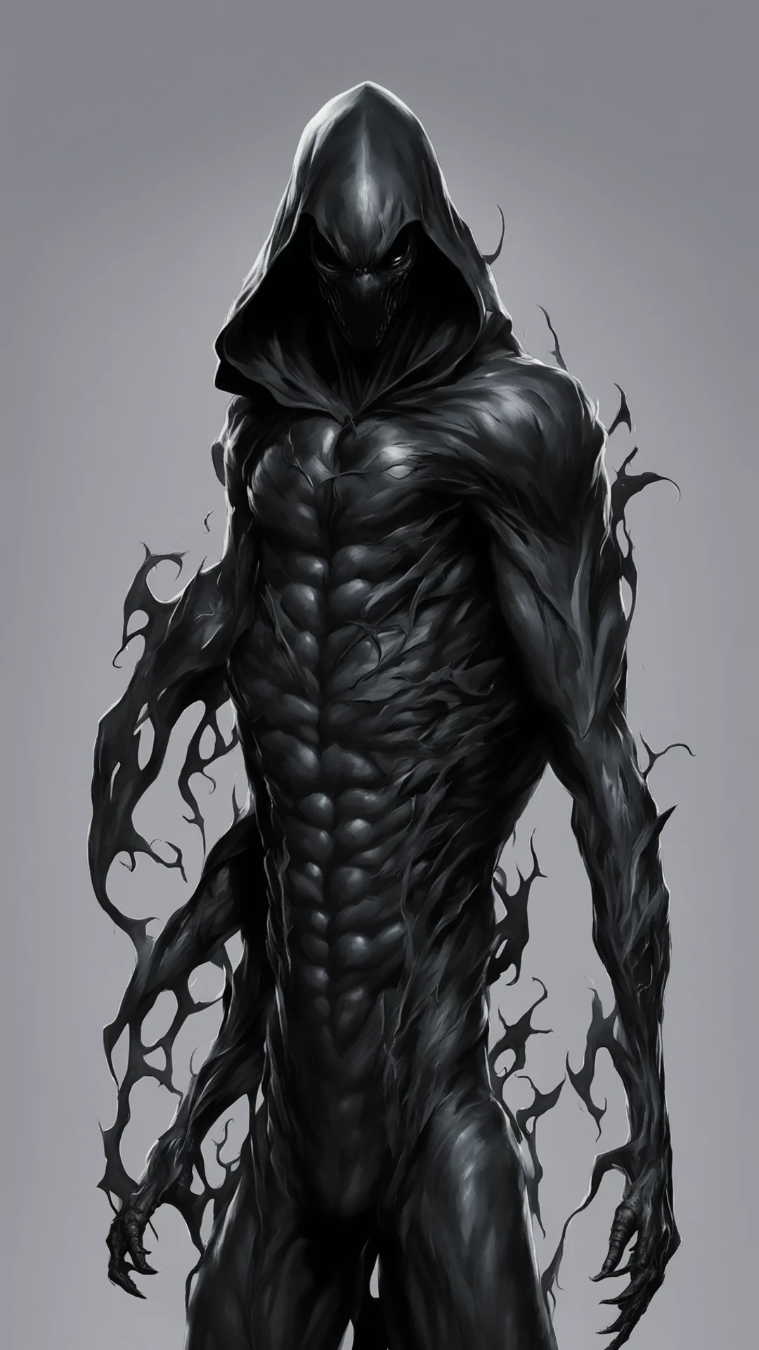 hooded symbiote good looking trending fantastic 1 tall