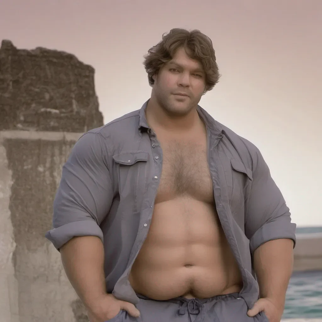 aihuge hunky man