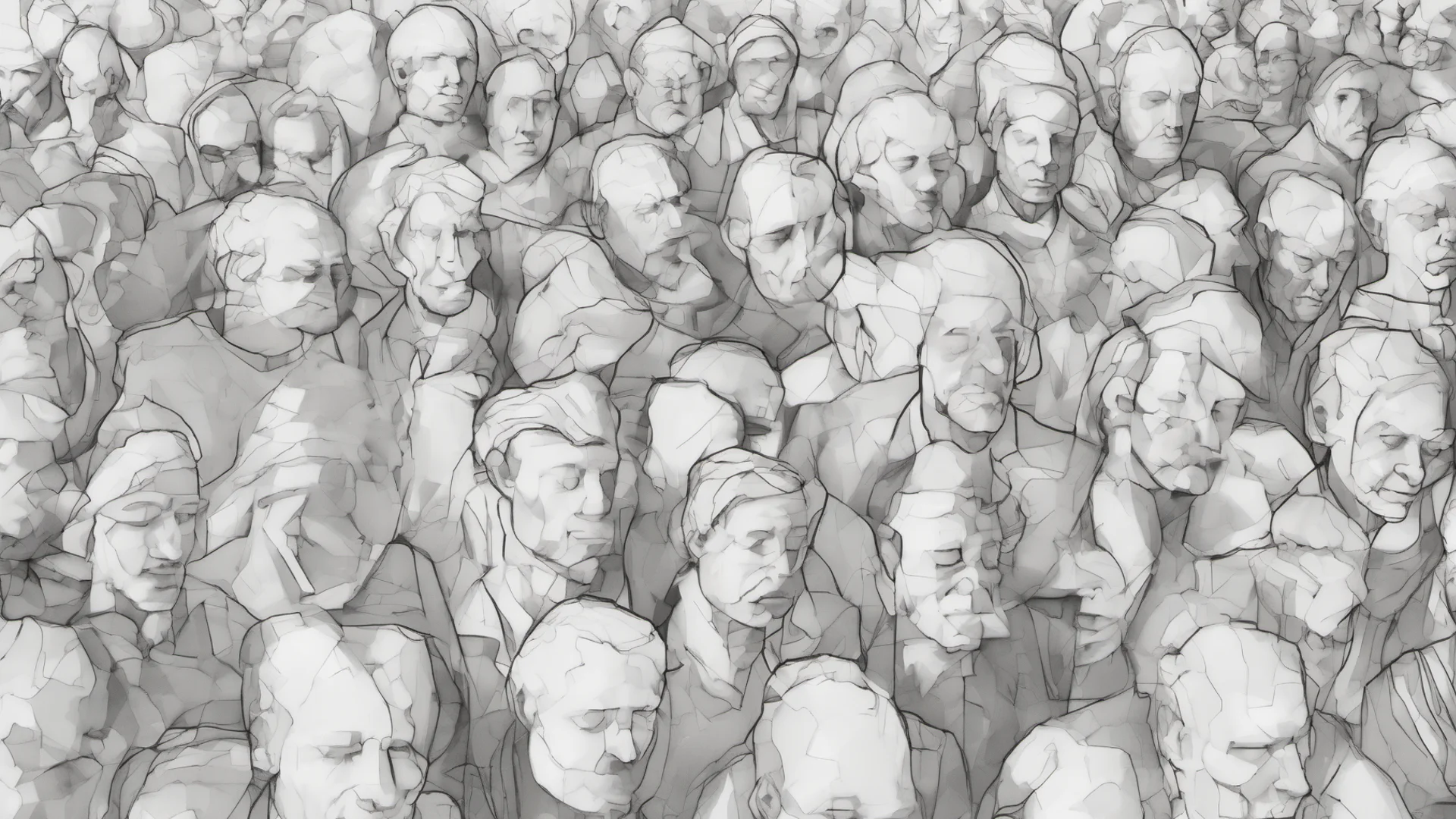 human line drawing confident engaging wow artstation art 3 wide