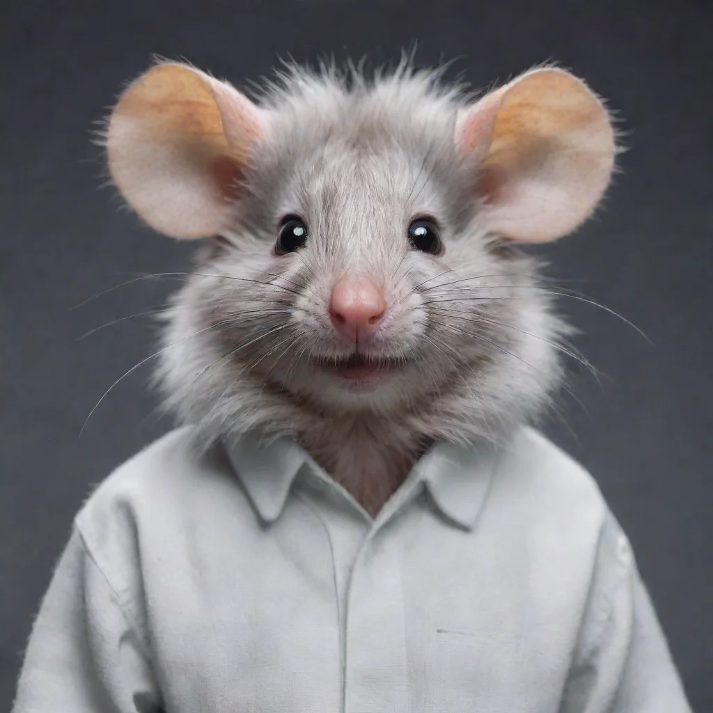 human turned into fluffy rat