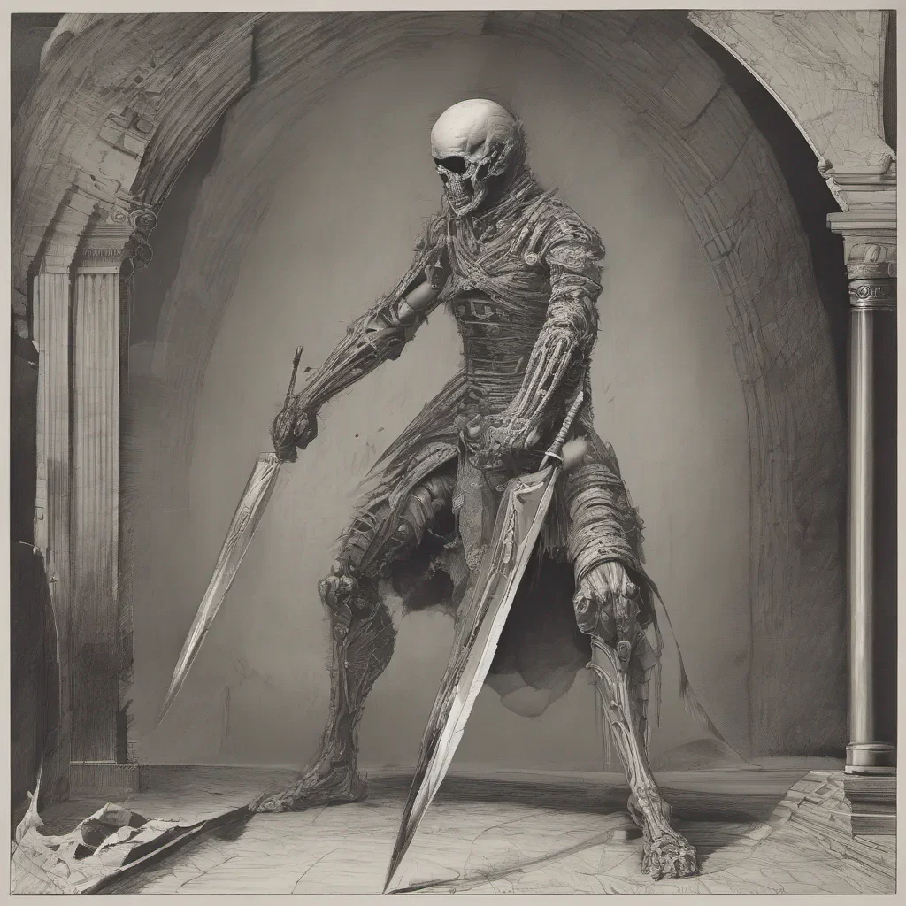 humano con espadas