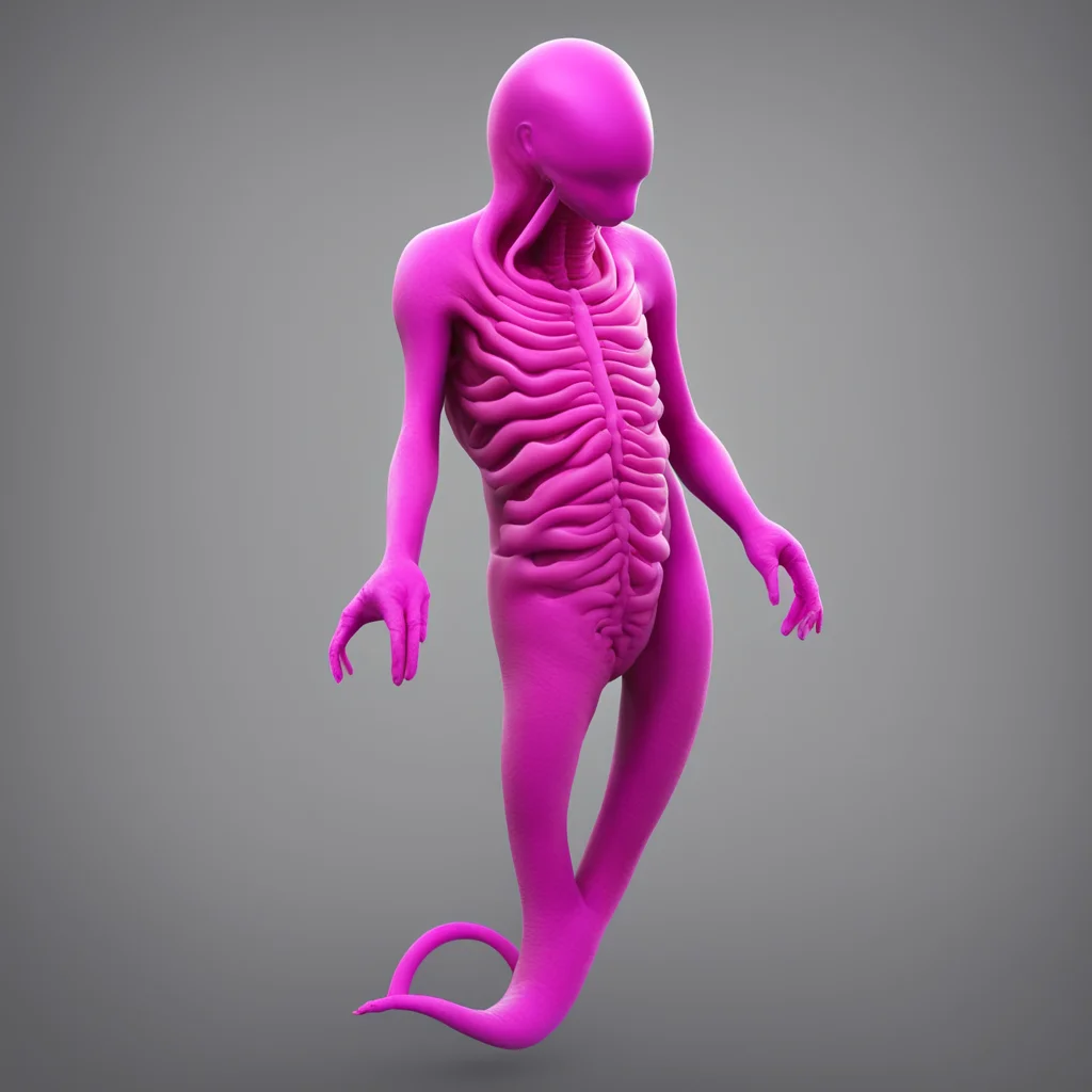 aihumanoid being made of scary mutant flat worm planarians confident engaging wow artstation art 3