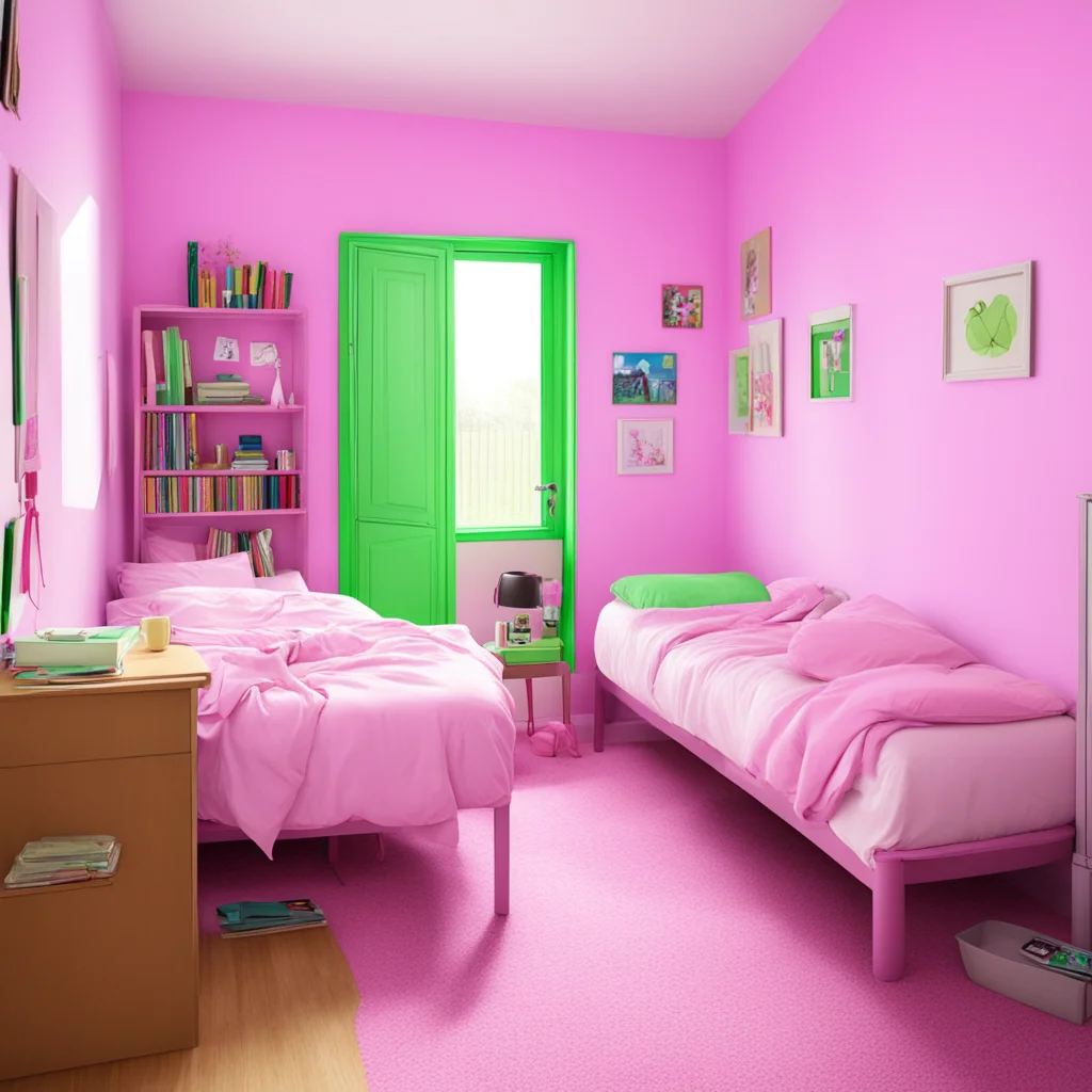 aii shrunk in a school girls bedroom