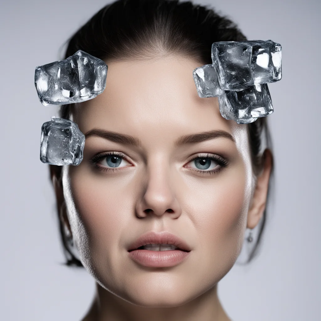 ice cubes face as a woman good looking trending fantastic 1