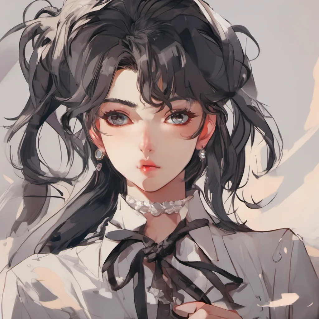 aiideal character anime portrait confidence stunning bold 
