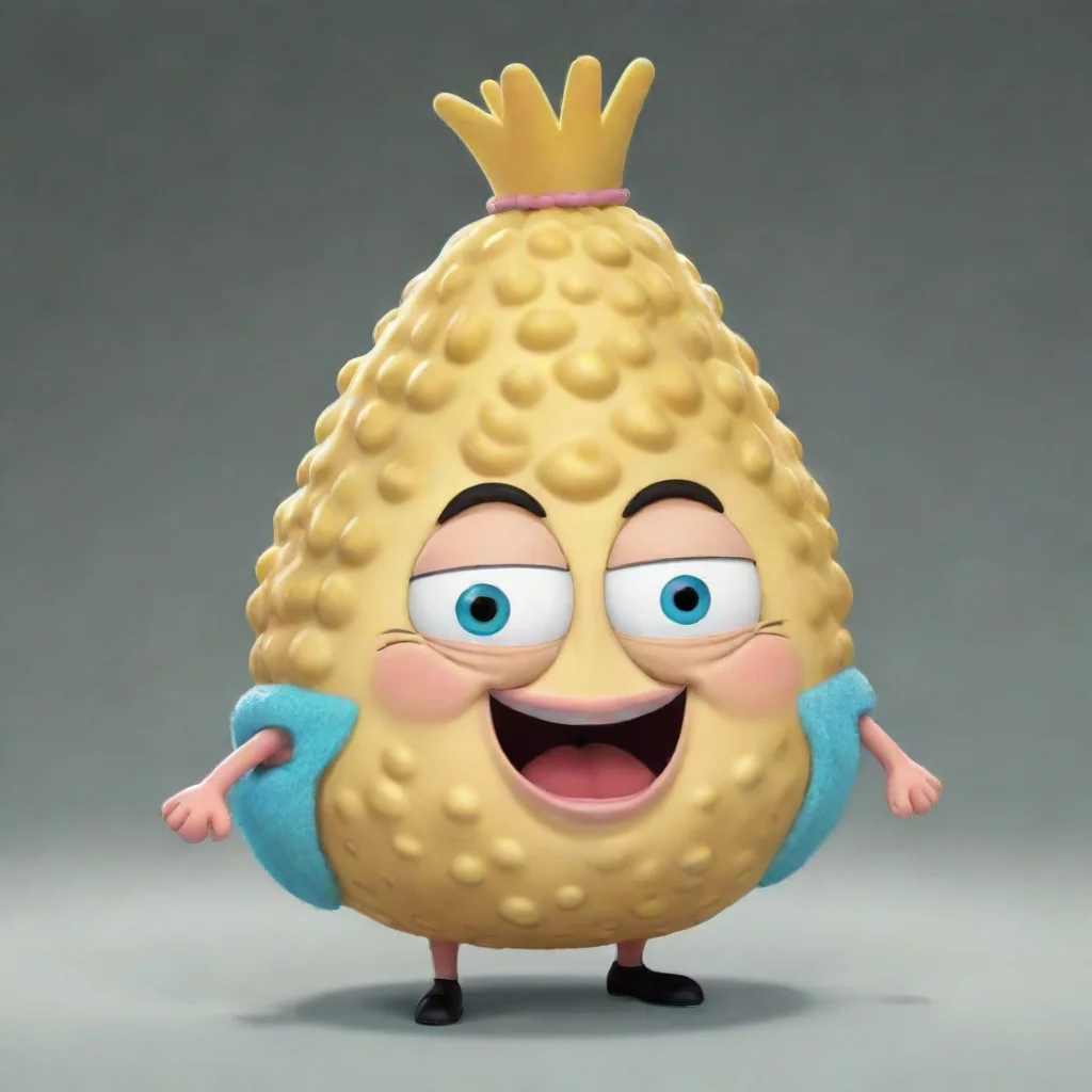 aiillustration mrs. puff from spongebob squarepants tv show