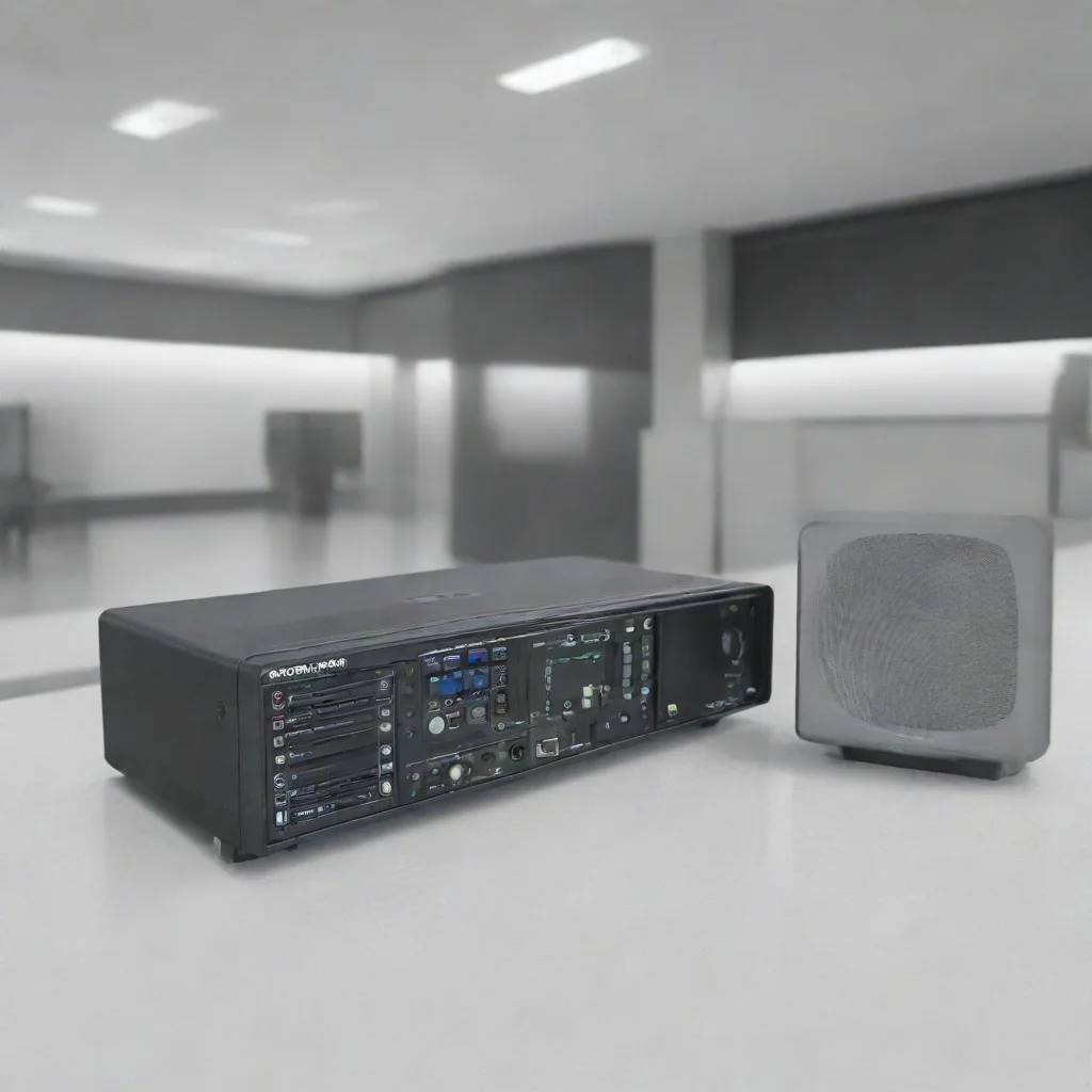 image with system integration of public address system 