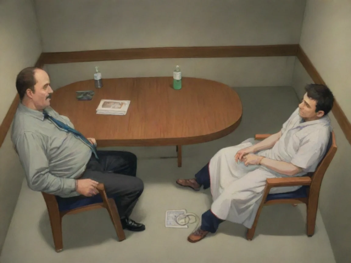 aiinspired by Anime interrogation interview  masterpiece rendition 2
