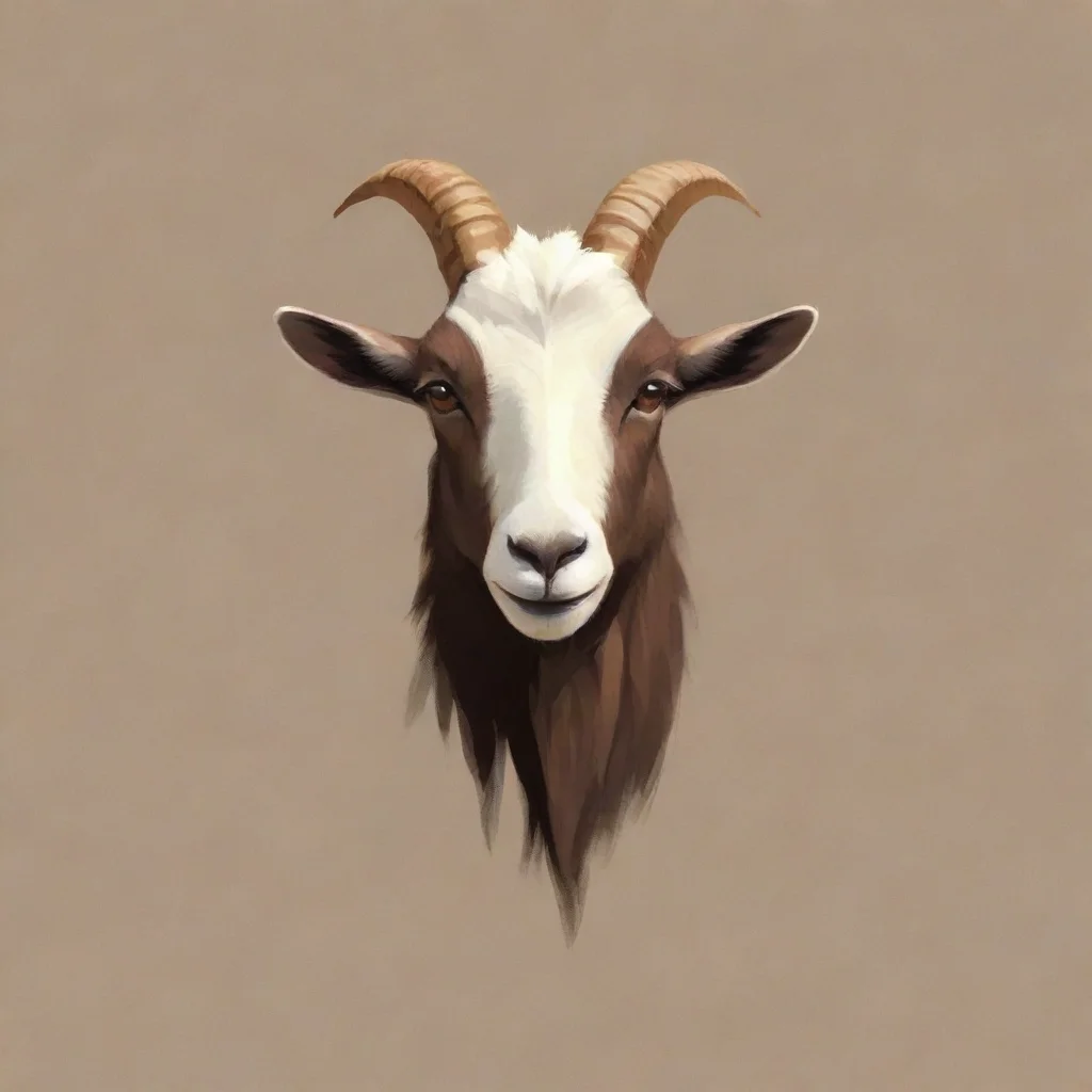 inspired by goat icon logo goat masterpiece rendition 2