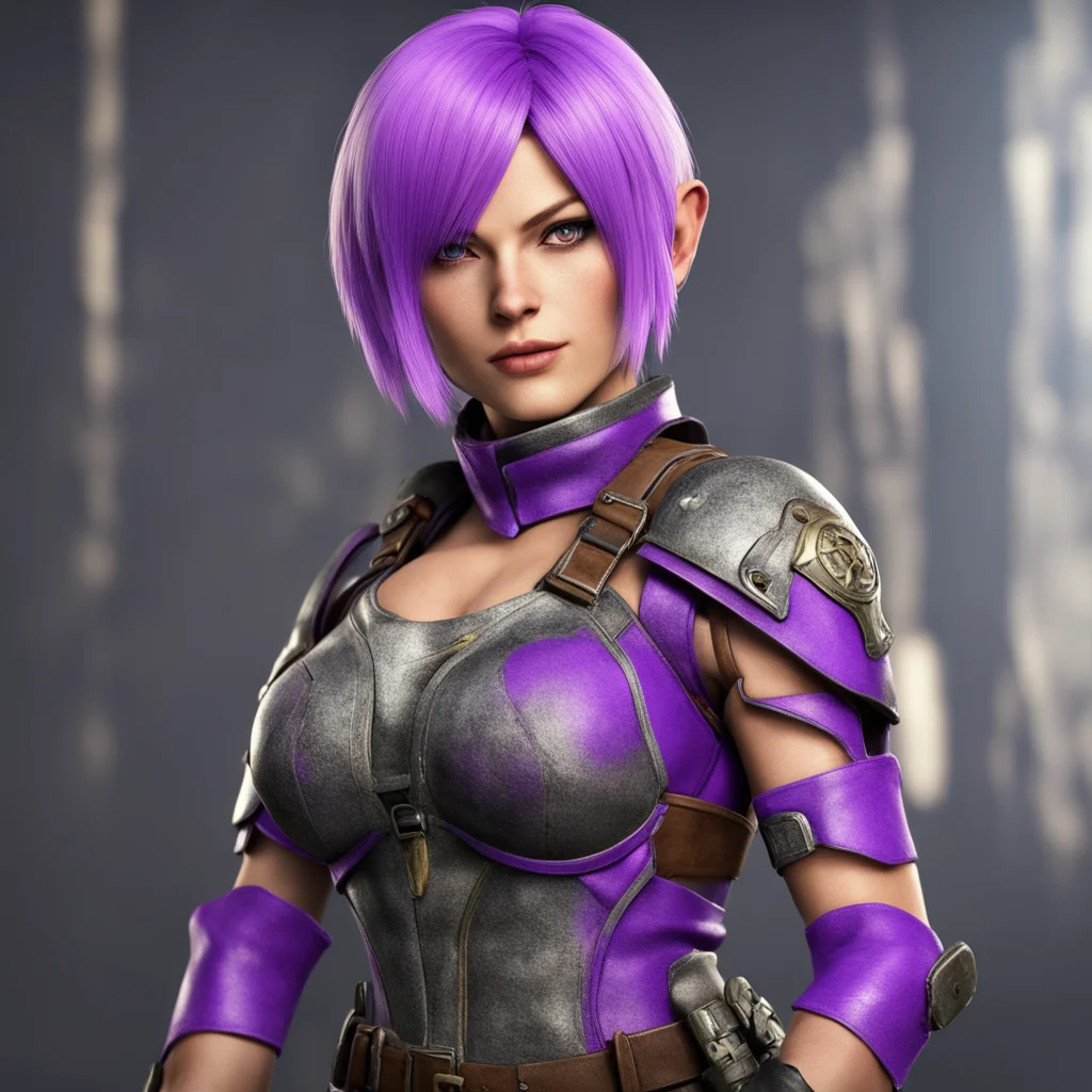 aiivy valentine from soulcalibur series with tactical military outfit ww2 fotography high detailed 4k attractive woman pixie haircut confident engaging wow artstation art 3