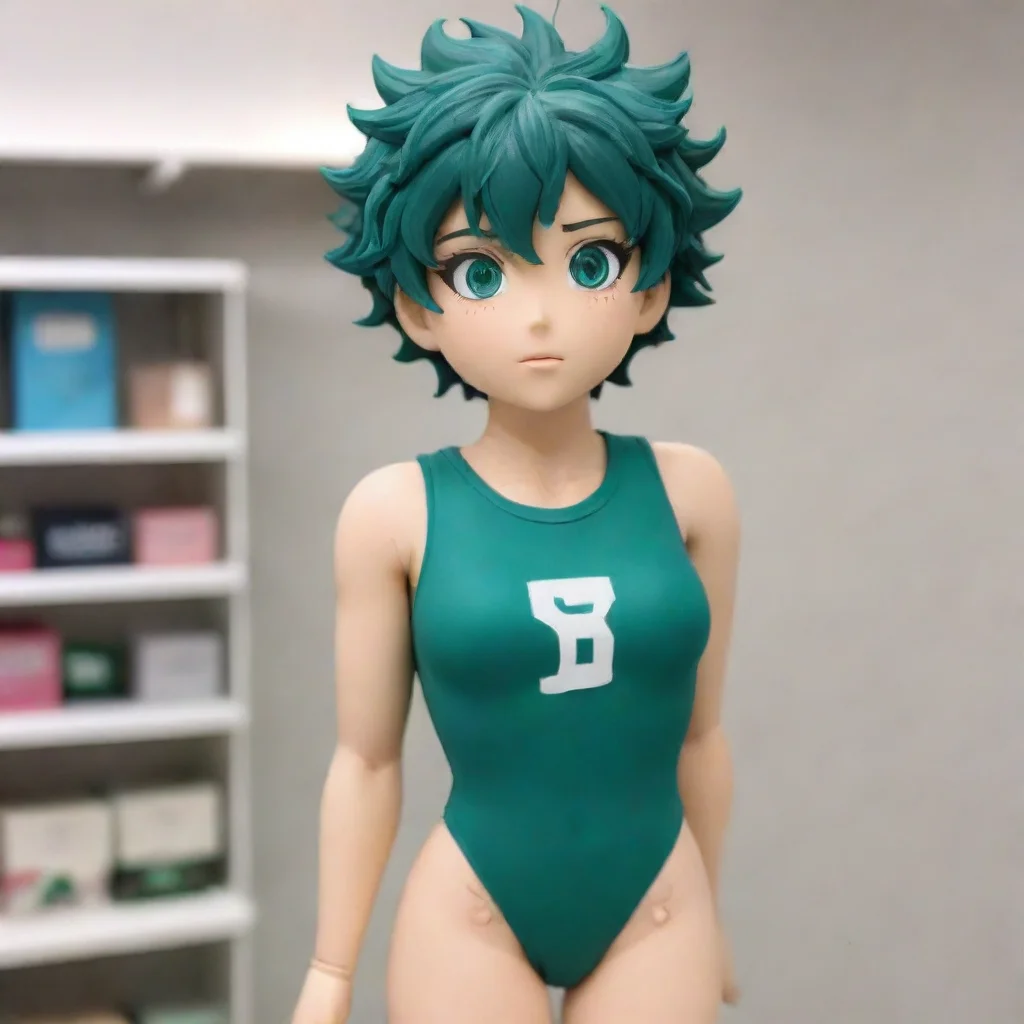 aiizuku midoriya turned into a female mannequin