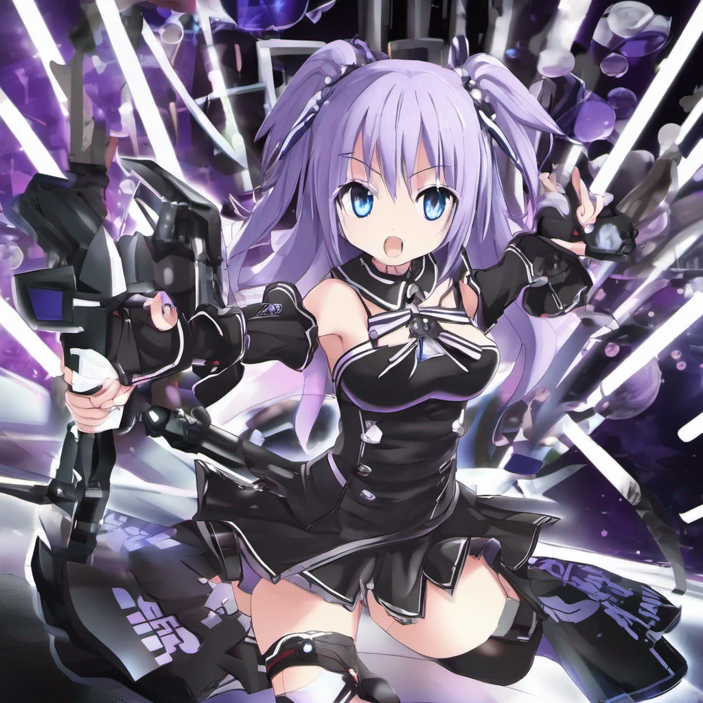 aijapanese hyperdimension neptunia noire confident engaging wow artstation art 3