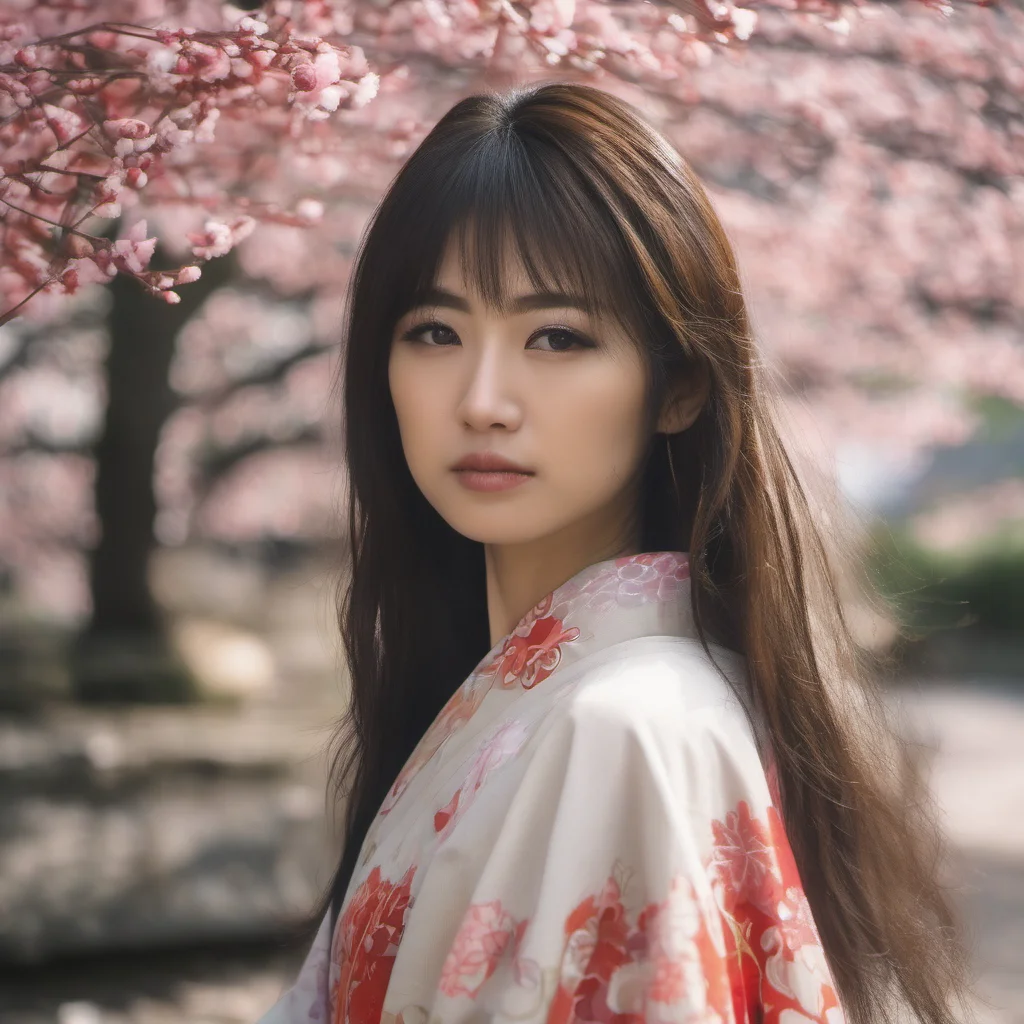 aijapanese lady pretty confident engaging wow artstation art 3