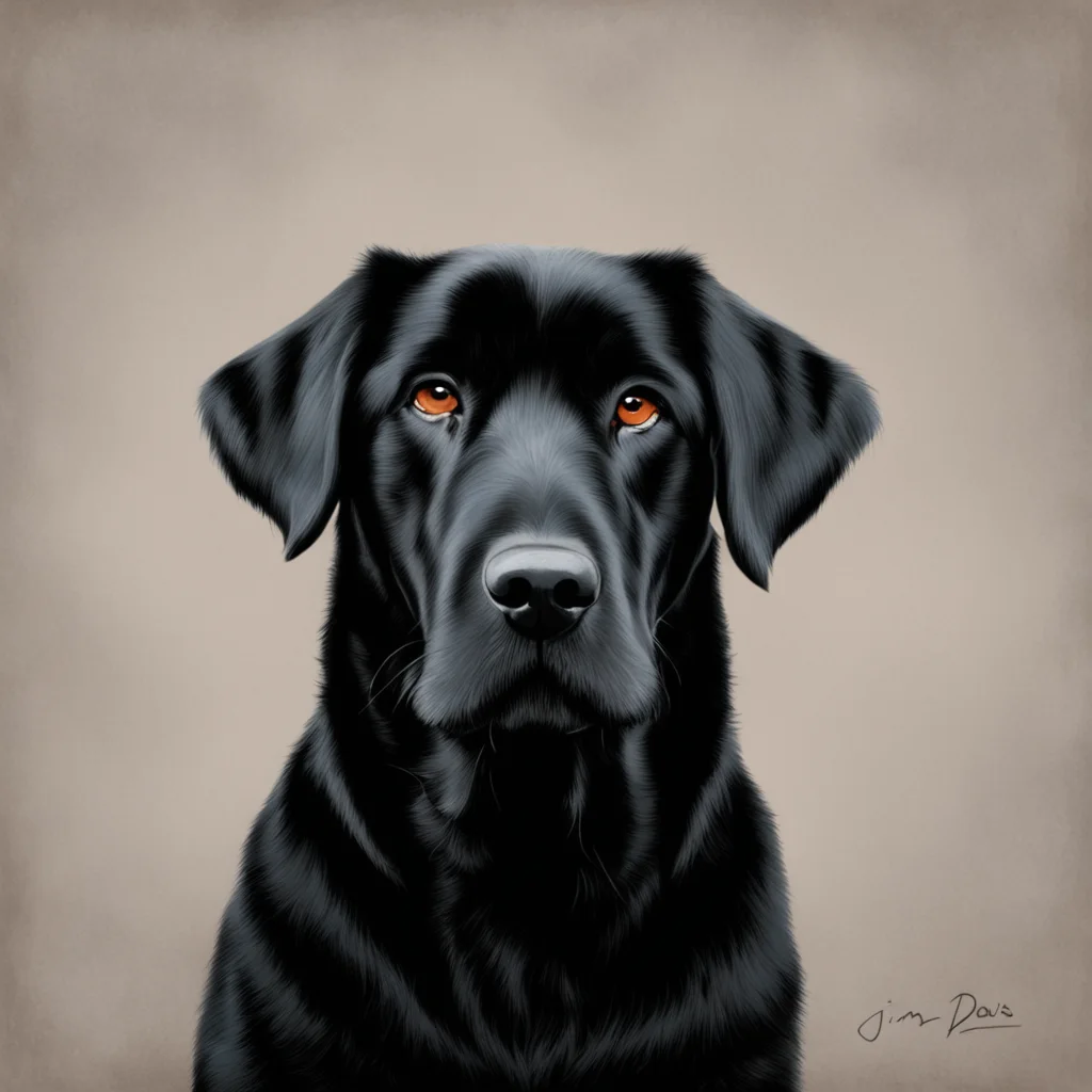 jim davis black lab