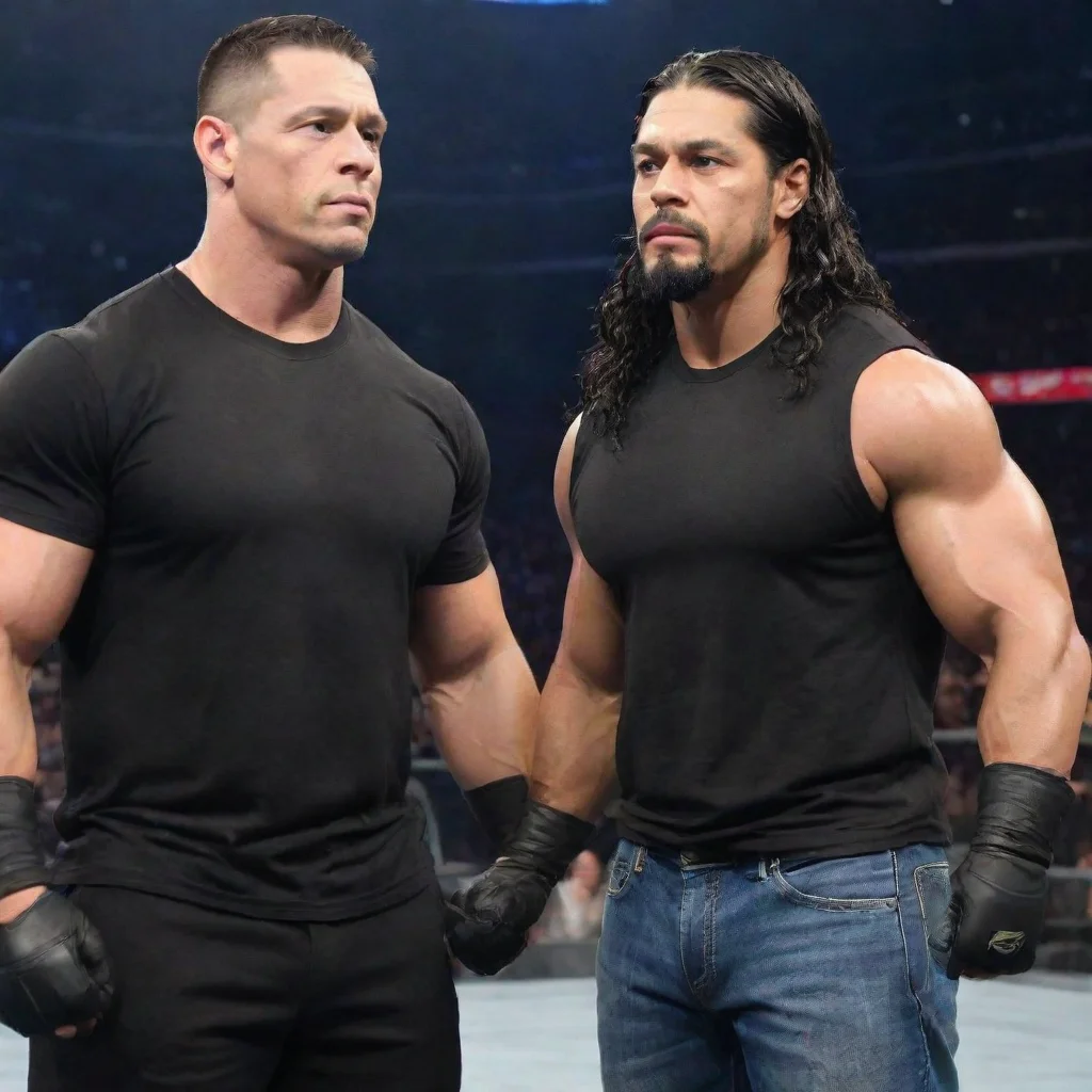 aijohn cena and roman reigns 