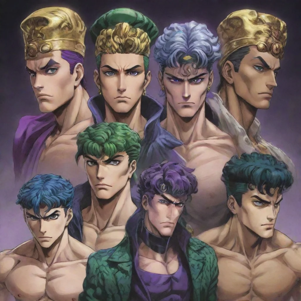 aijojo bizarre adventure pillar men