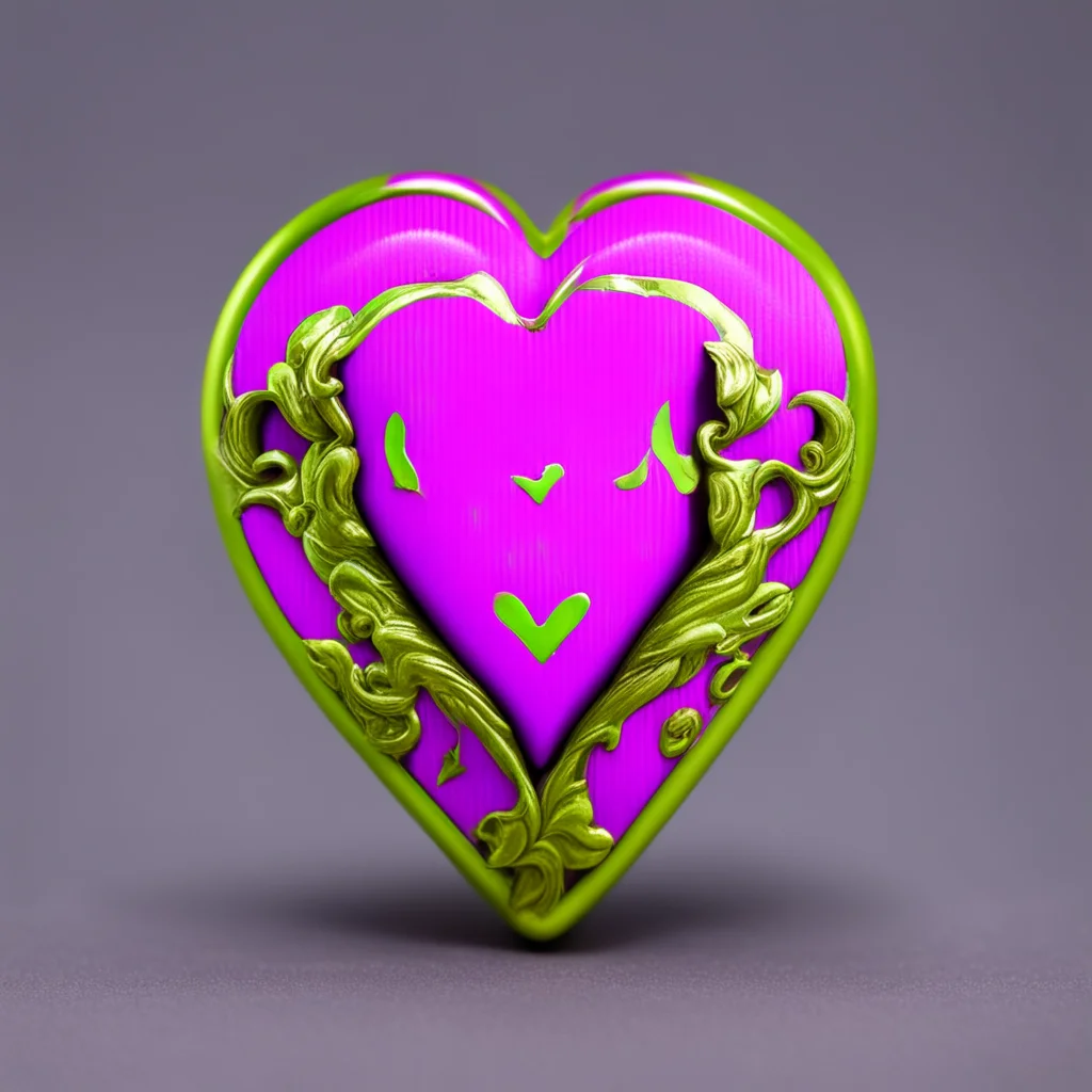aijojo bizarre adventure stand heart motif