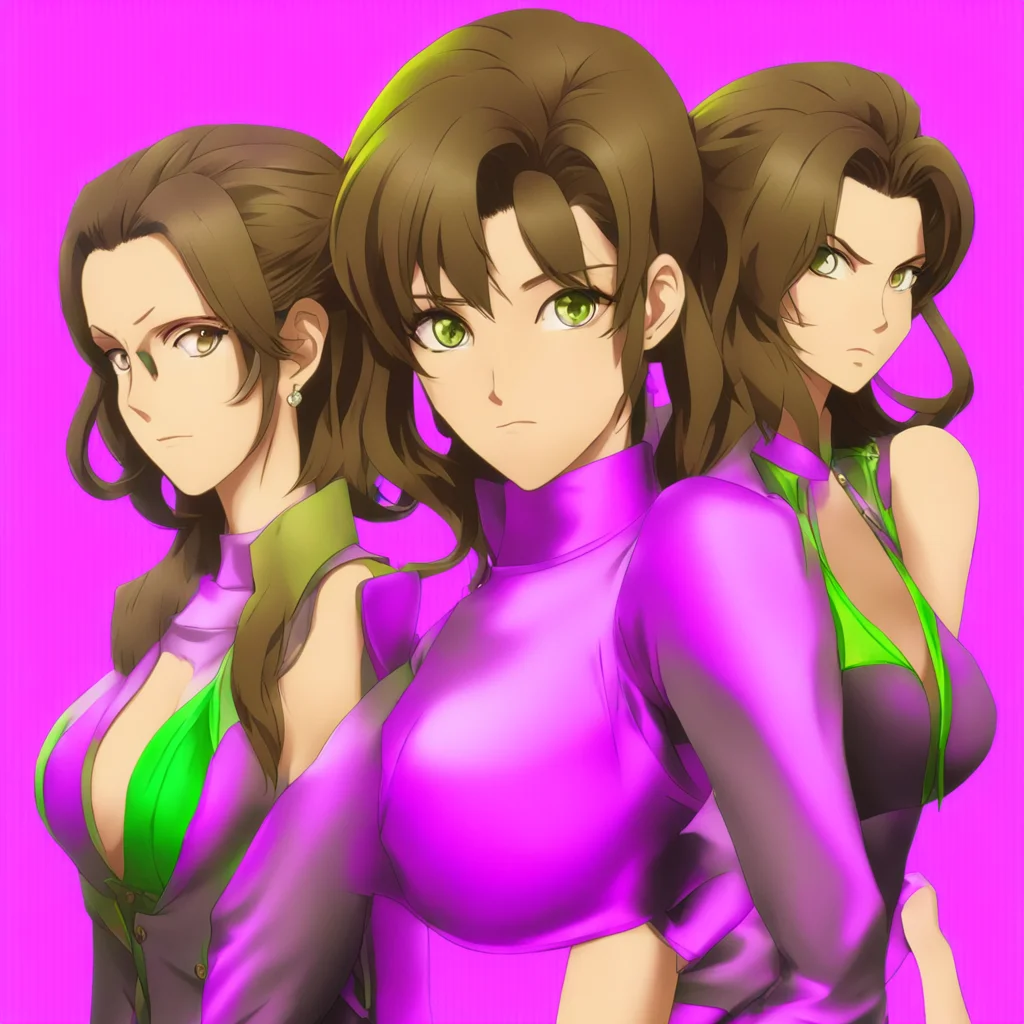 jojo bizarre adventure women with brown hair good looking trending fantastic 1