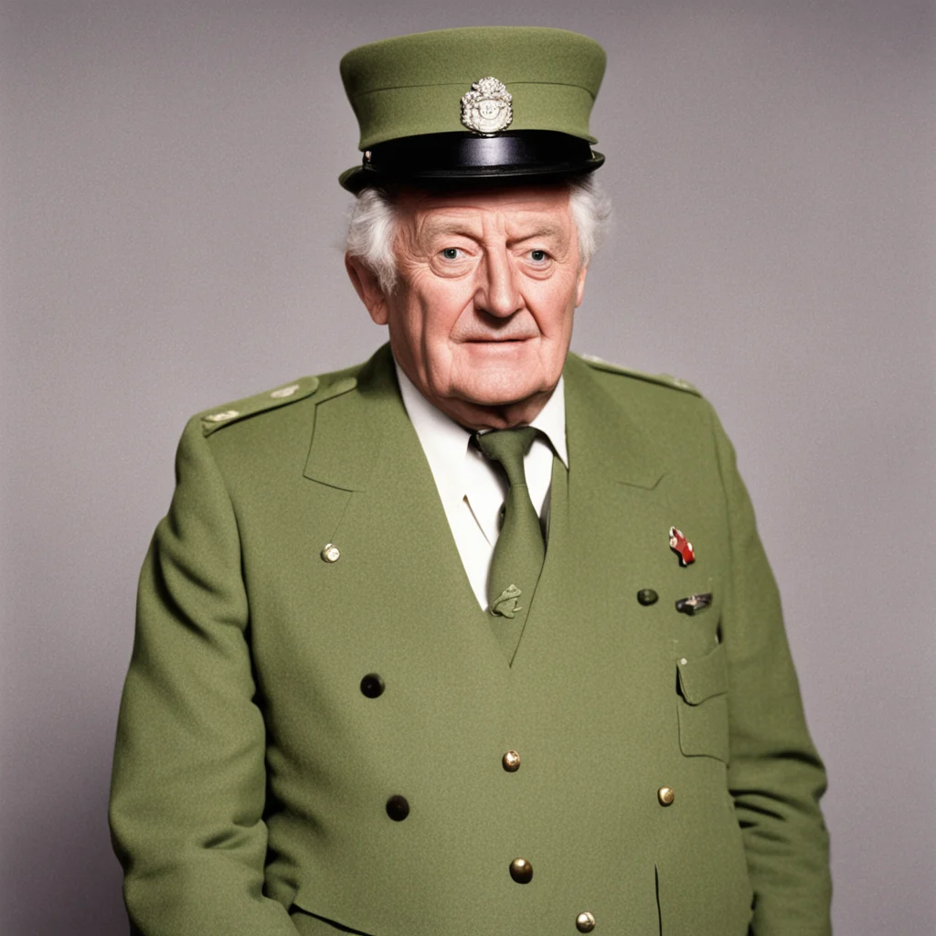 jon pertwee as captain mainwaring good looking trending fantastic 1
