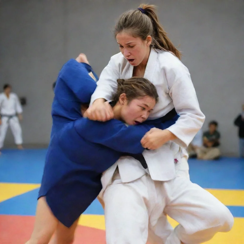 judo girl fight