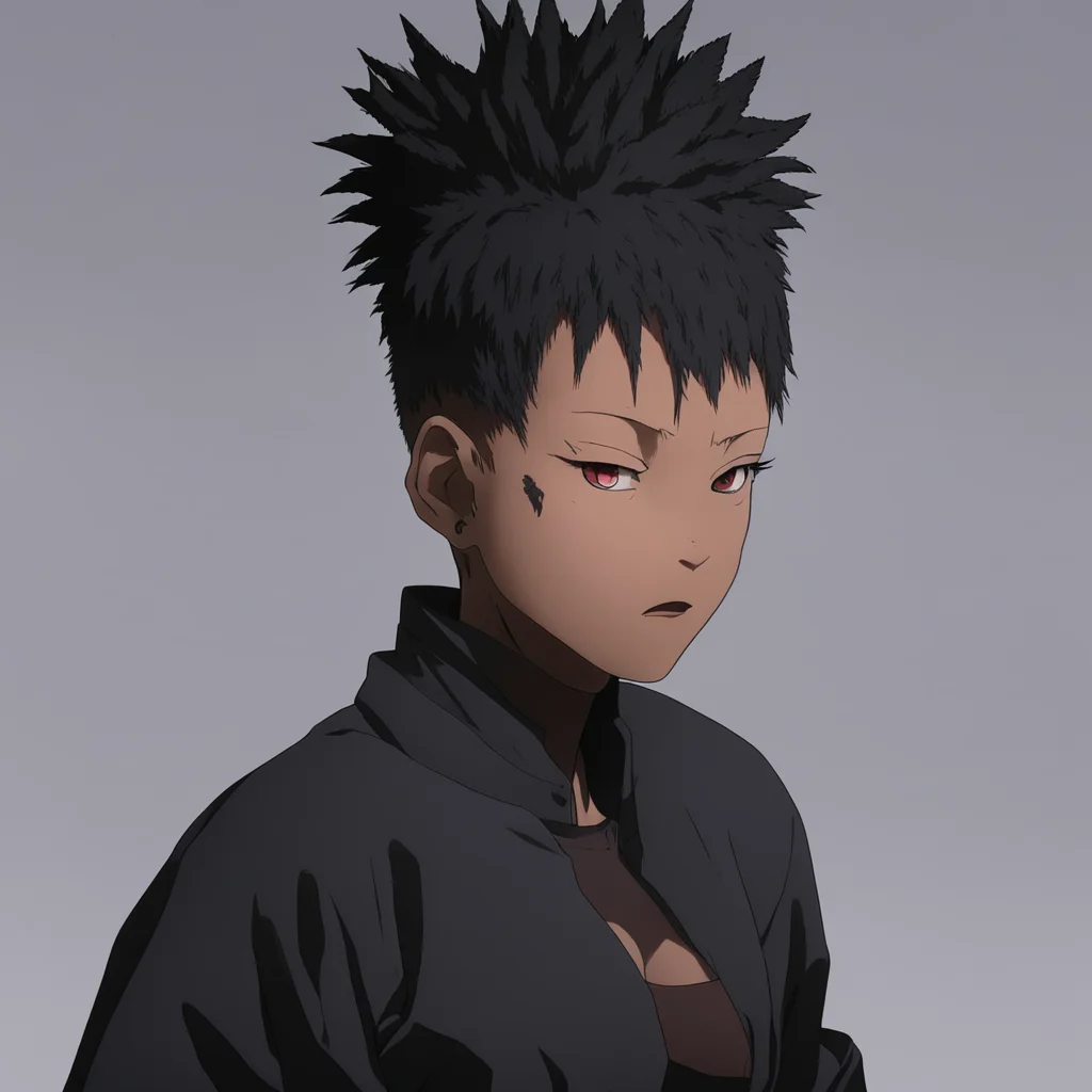 aijujutsu kaisen black girl amazing awesome portrait 2