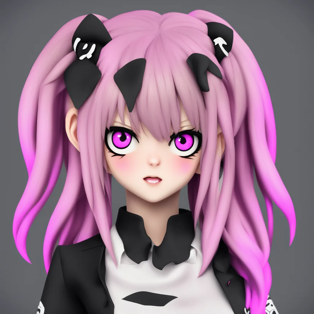 aijunko enoshima danganronpa confident engaging wow artstation art 3