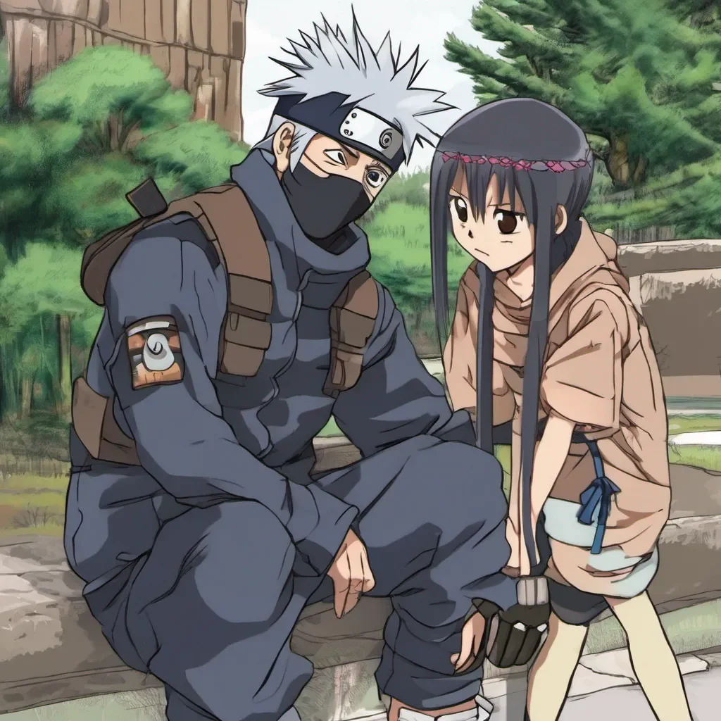 kakashi hatake with yn amazing awesome portrait 2