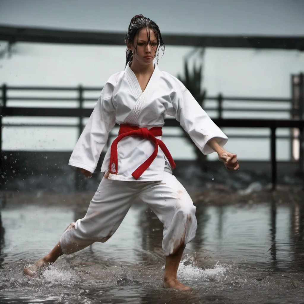 aikarate girl wet amazing awesome portrait 2