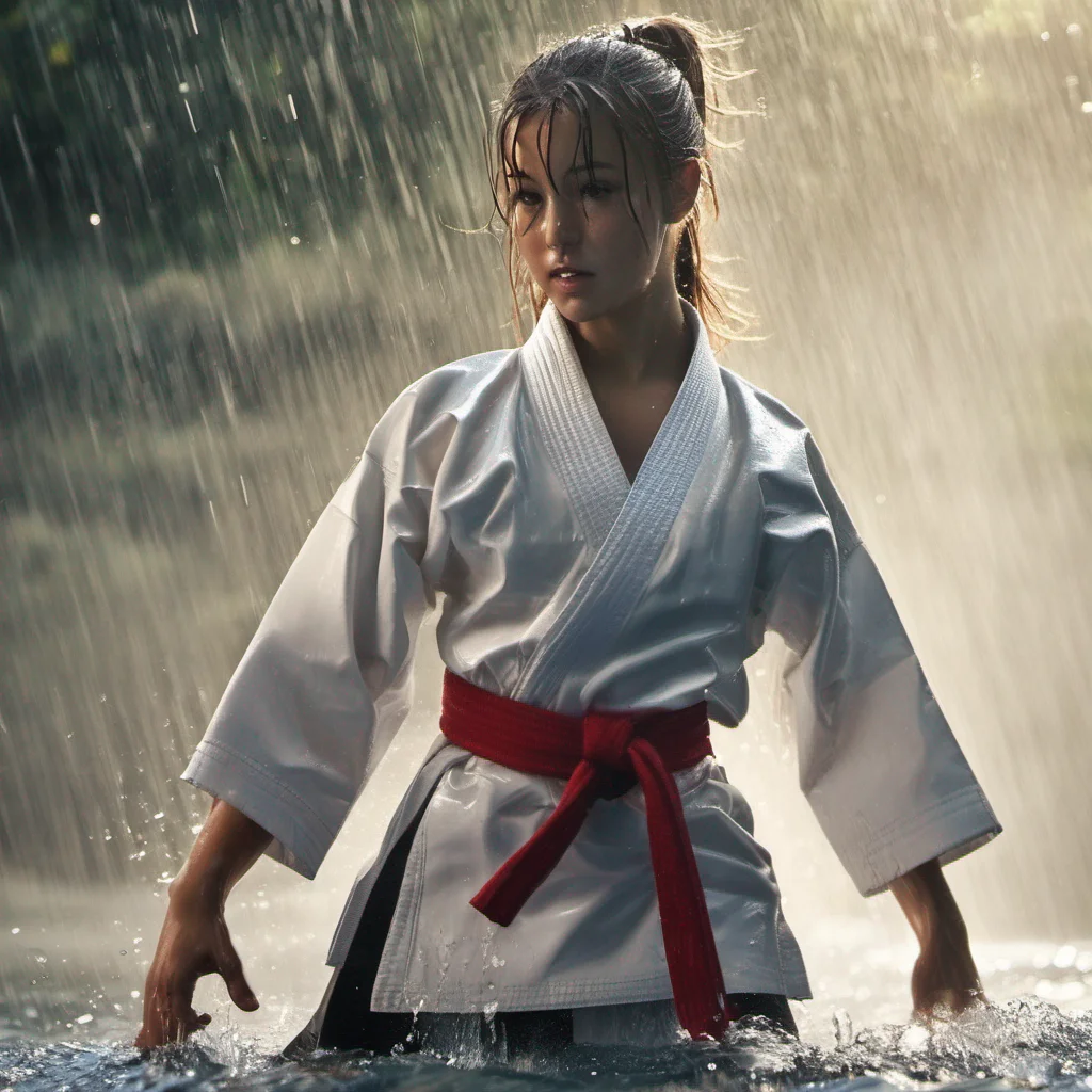 aikarate girl wet