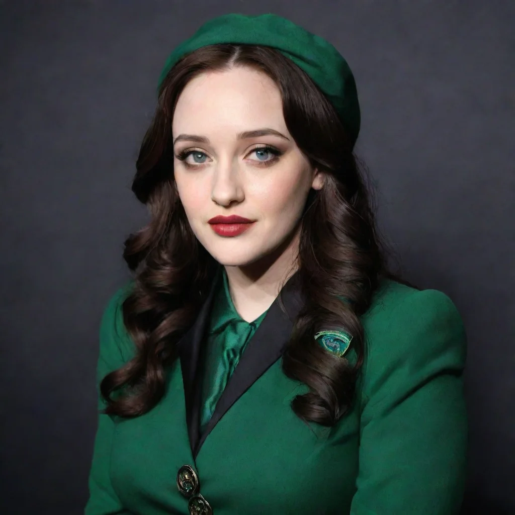 aikat dennings as a slytherin