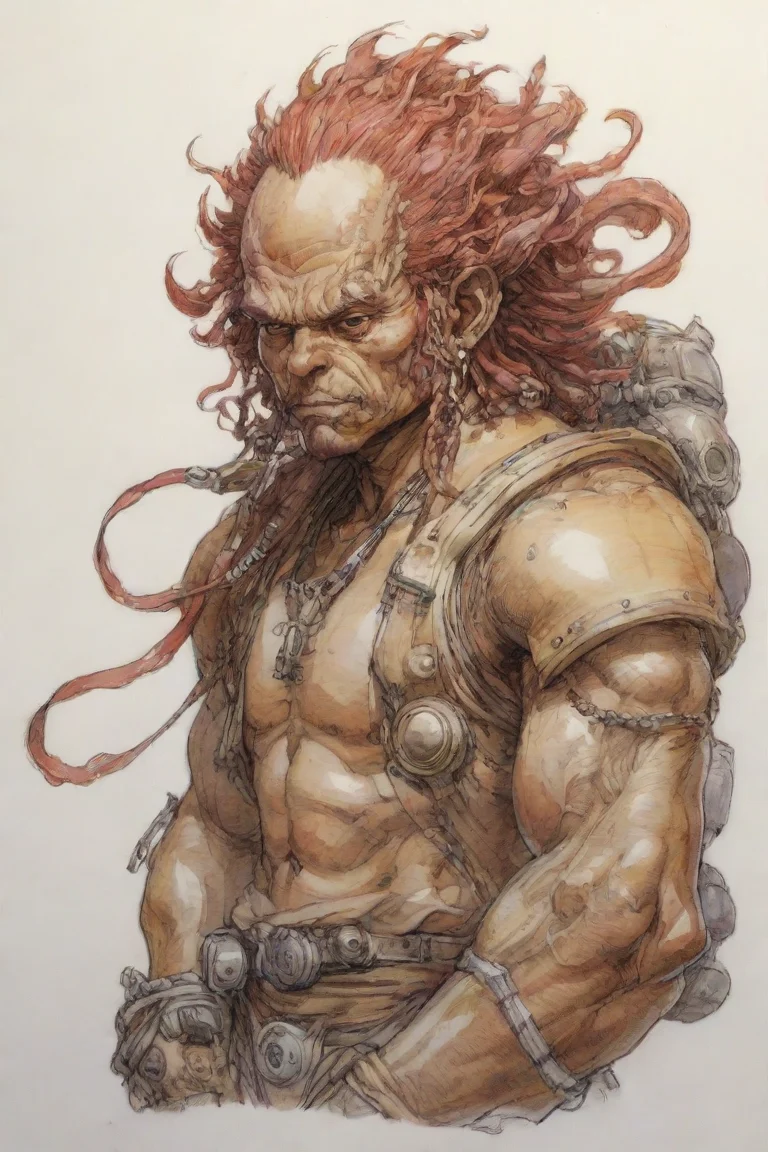 katsuya terada doodle character portrait