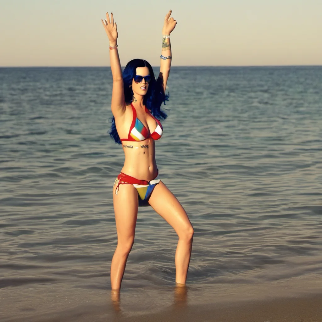 aikaty perry micro bikini confident engaging wow artstation art 3