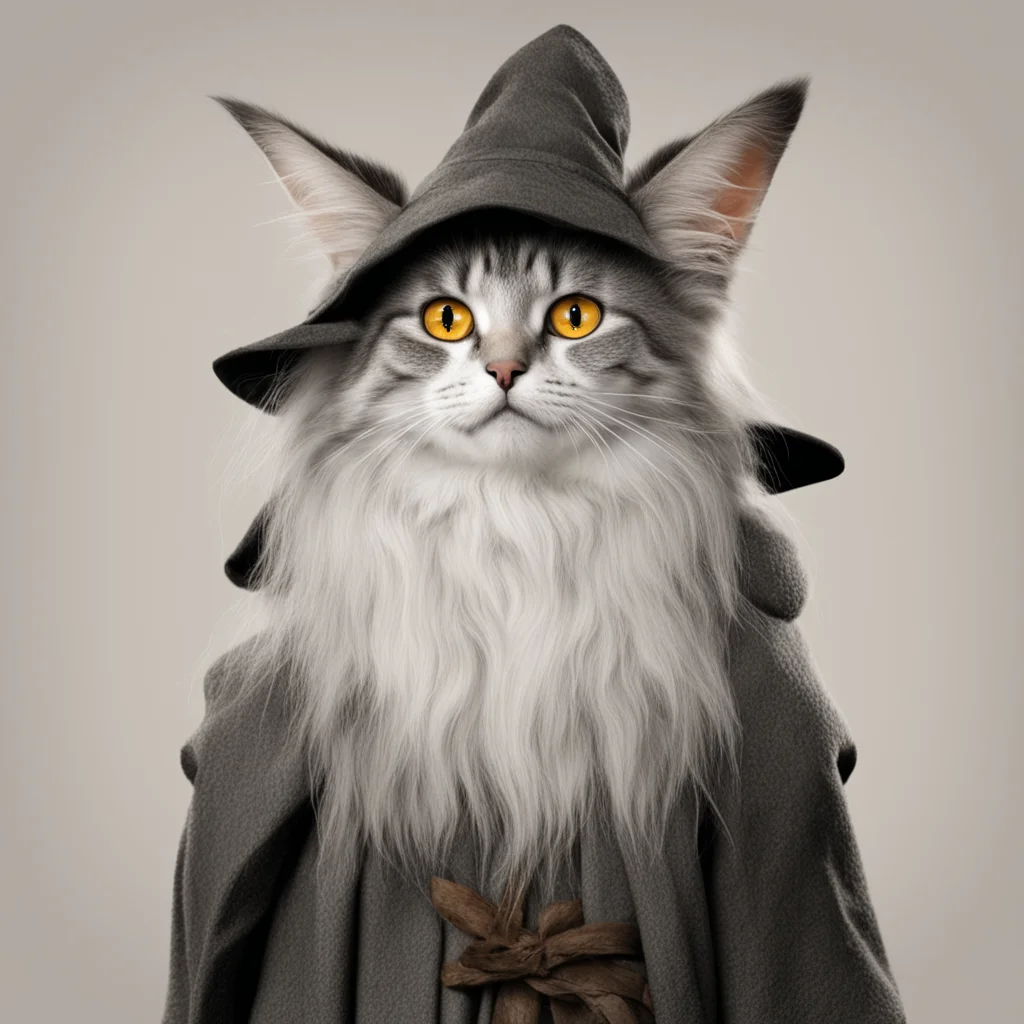 kedi gandalf confident engaging wow artstation art 3