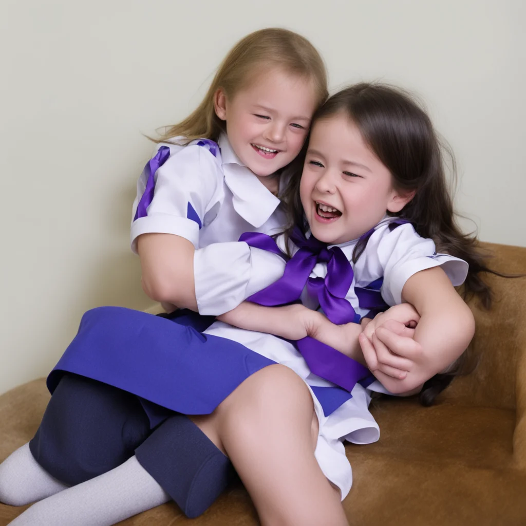 aikidnaped school girl tickling