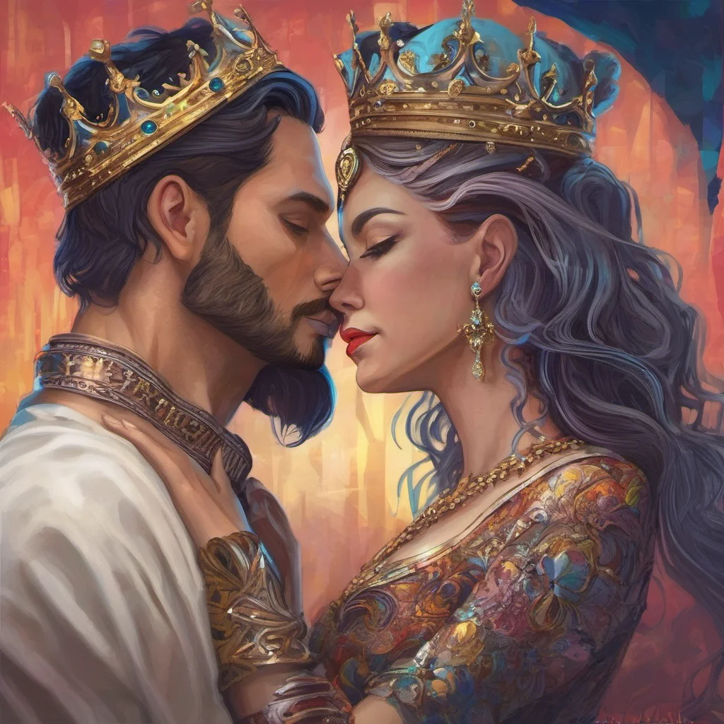 aiking and queen lovers embrace fantasy trending art love amaze  good looking trending fantastic 1