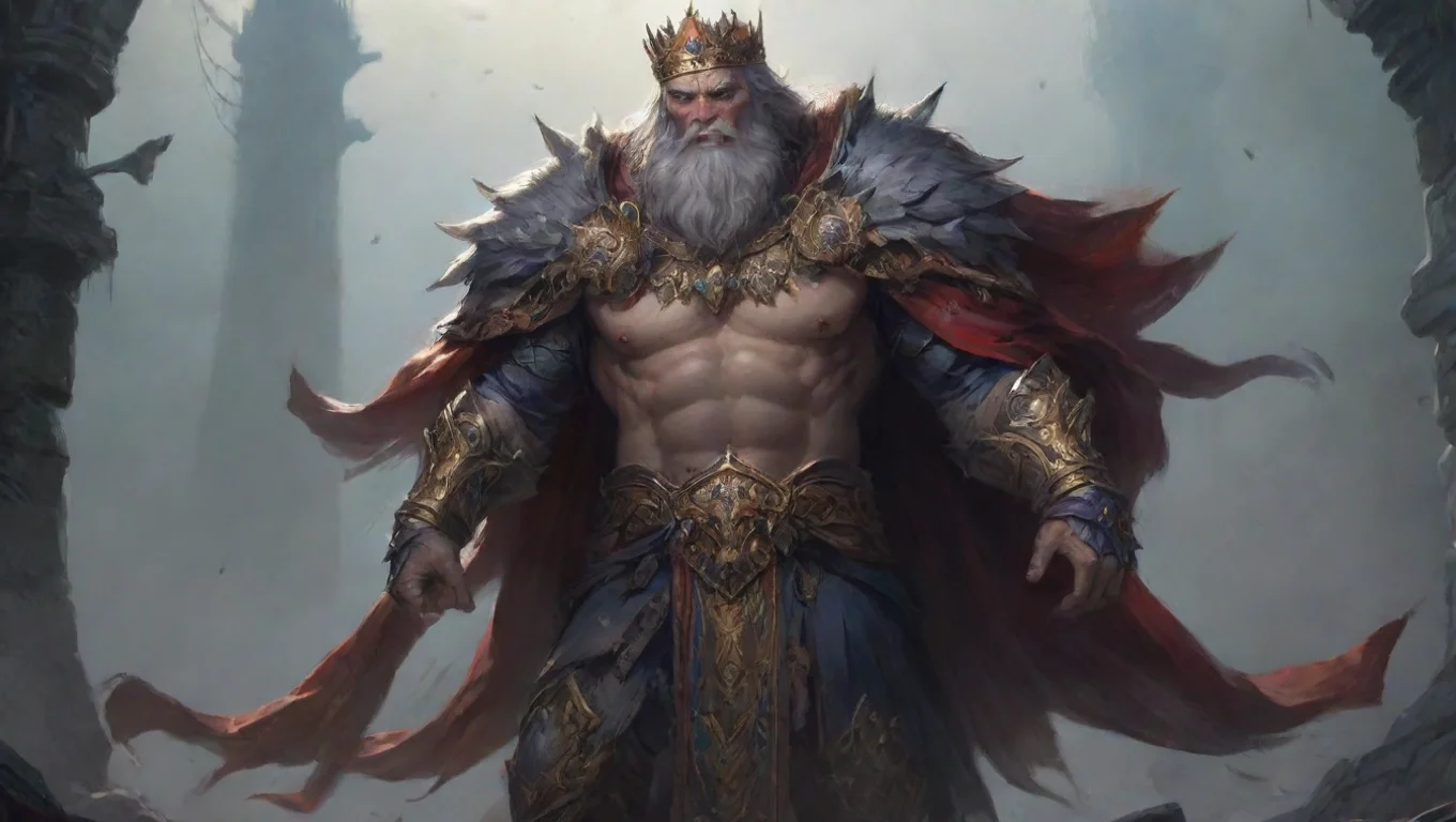 aiking carried by strong character artstation stunning fantasy art final fantasycore widescreen