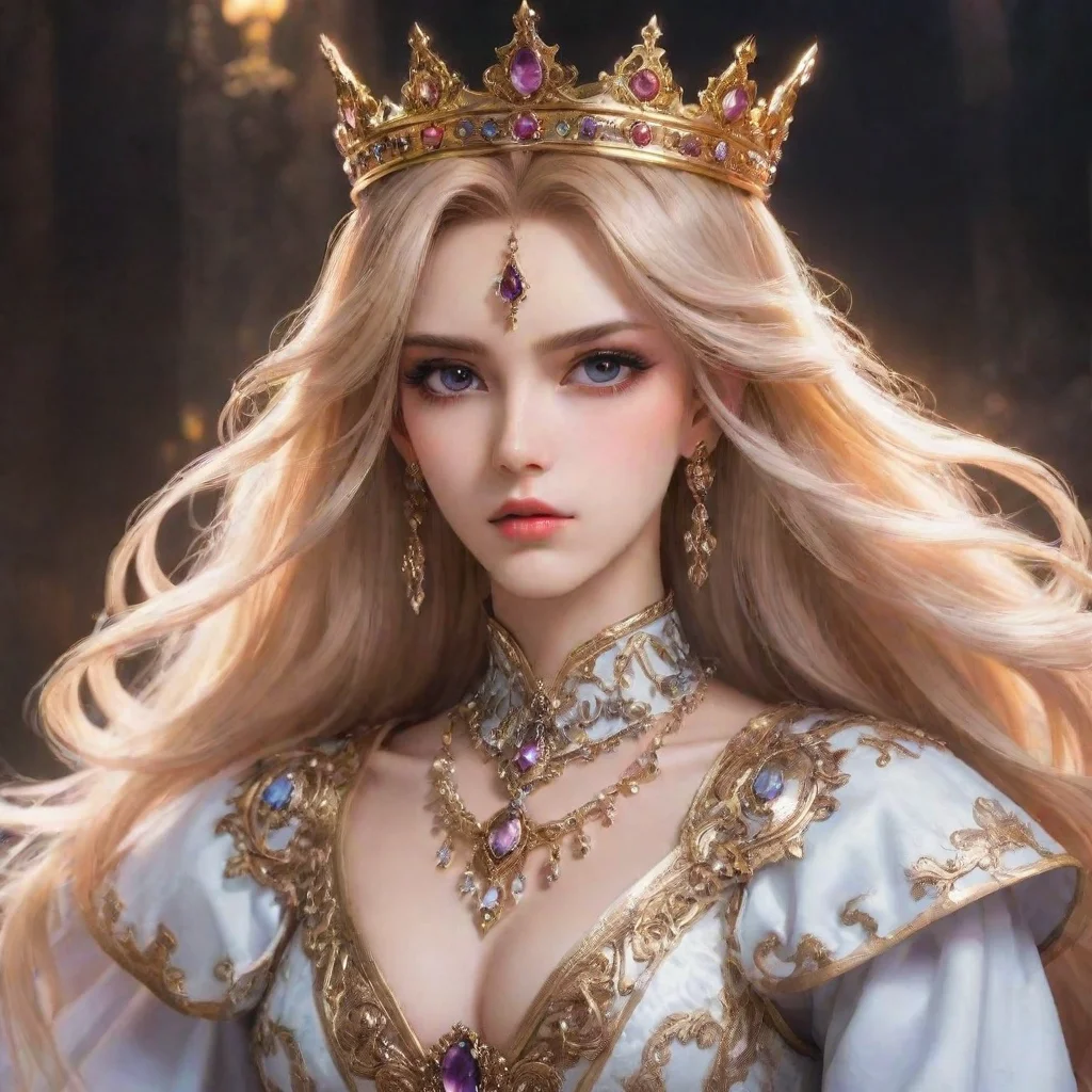 aiking handsome fantasy evil feminine anime beauty grace