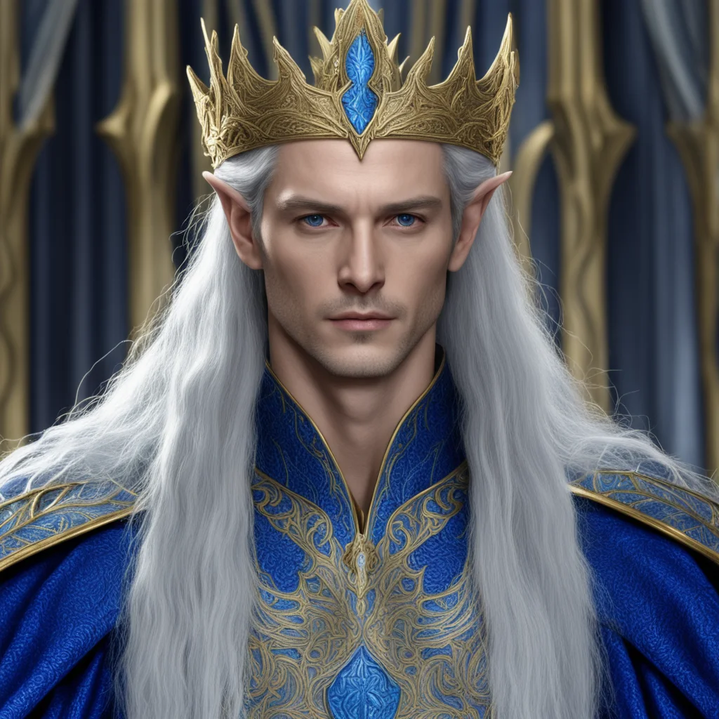 king thingol wearing silmaril 