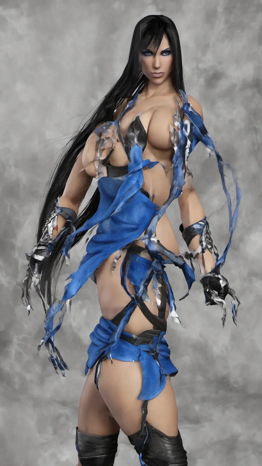 aikitana mortal kombat 9 confident engaging wow artstation art 3 tall