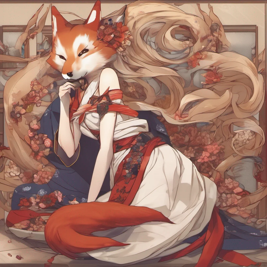 kitsune laying dress hips good looking trending fantastic 1