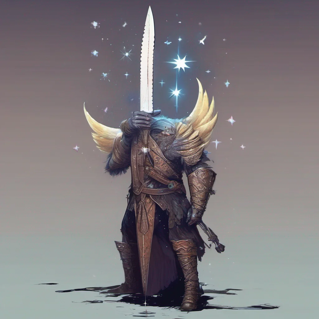 knife made of stars fantasy art confident engaging wow artstation art 3